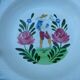 Ancient dish in cermal Saint Amand Naif character