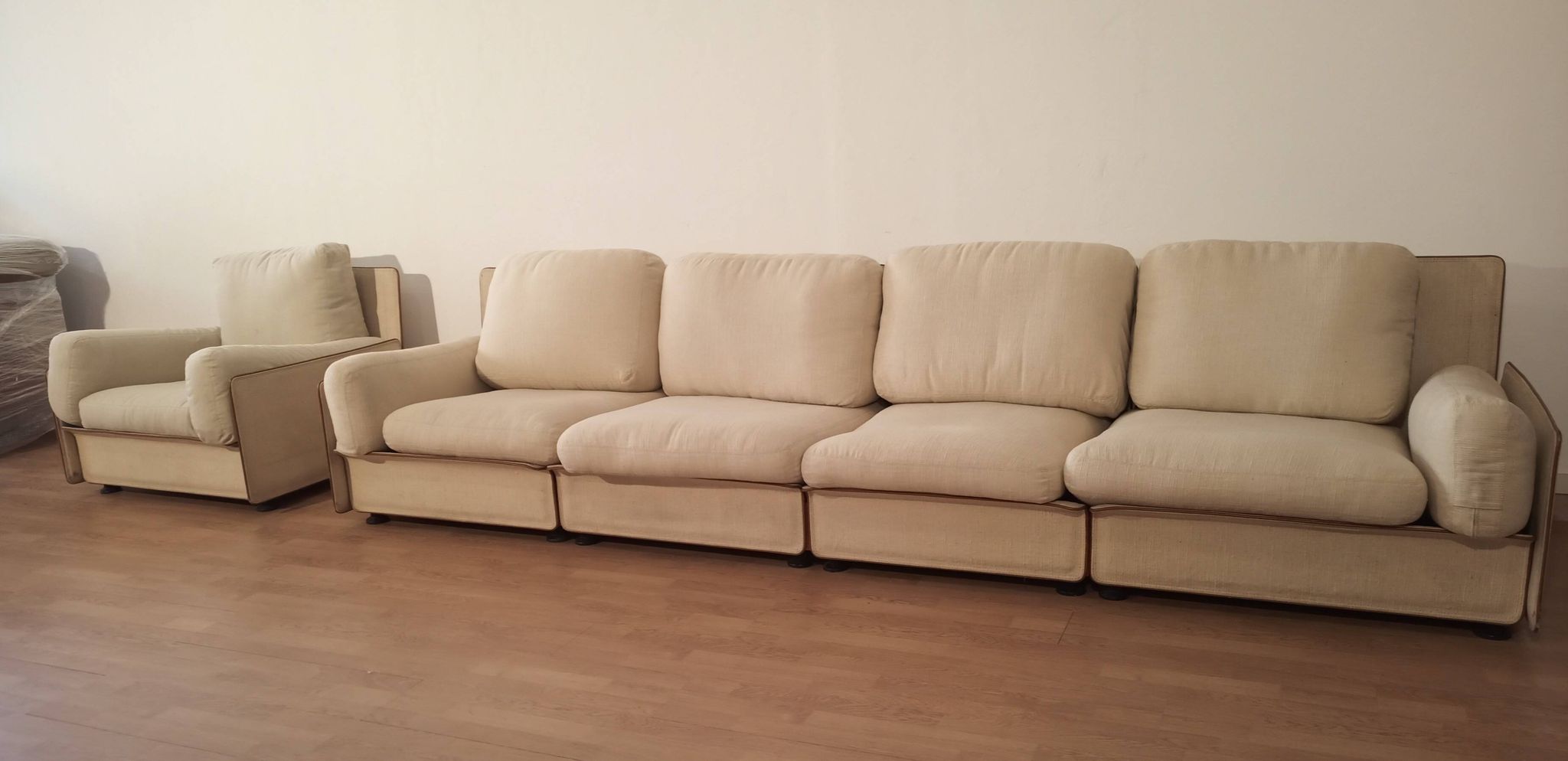 Canapé modulable de Riccardo Arbizzoni pour Zanotta 1978. Modèle Redifiori lot de 5