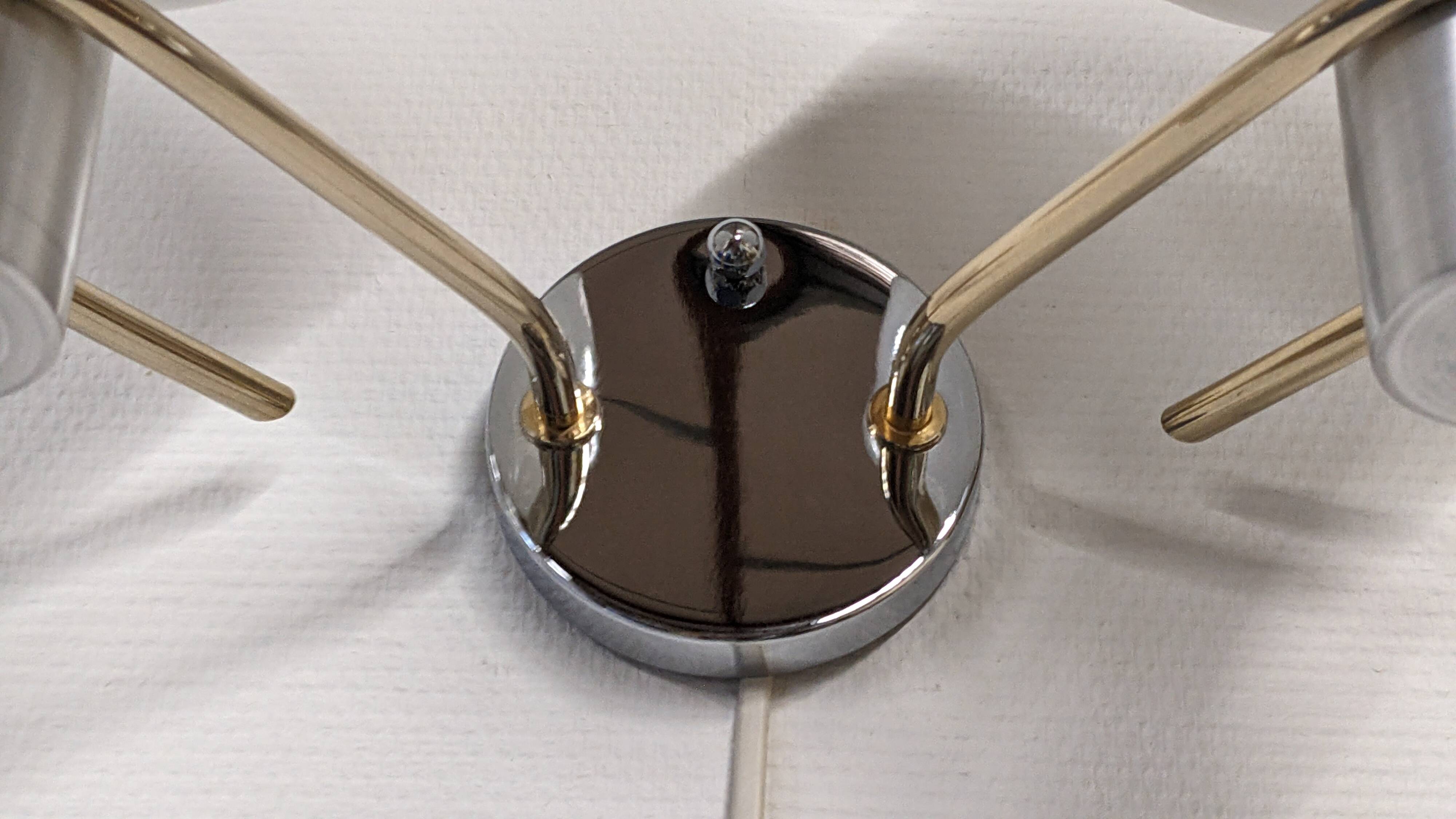 Space age double wall light from the 60s/70s