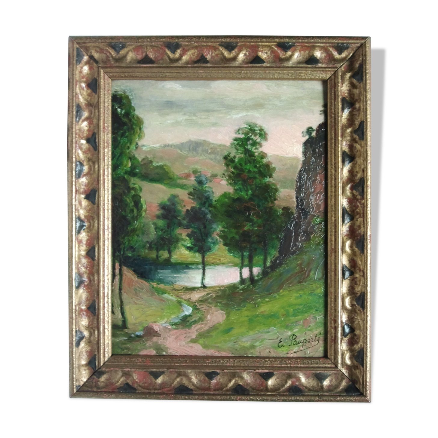 River at Saint Victor sur Rhins - Edouard Pauporté