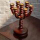 Midcentury Teak Candleholder for 7 candles, 1960s Denmark
