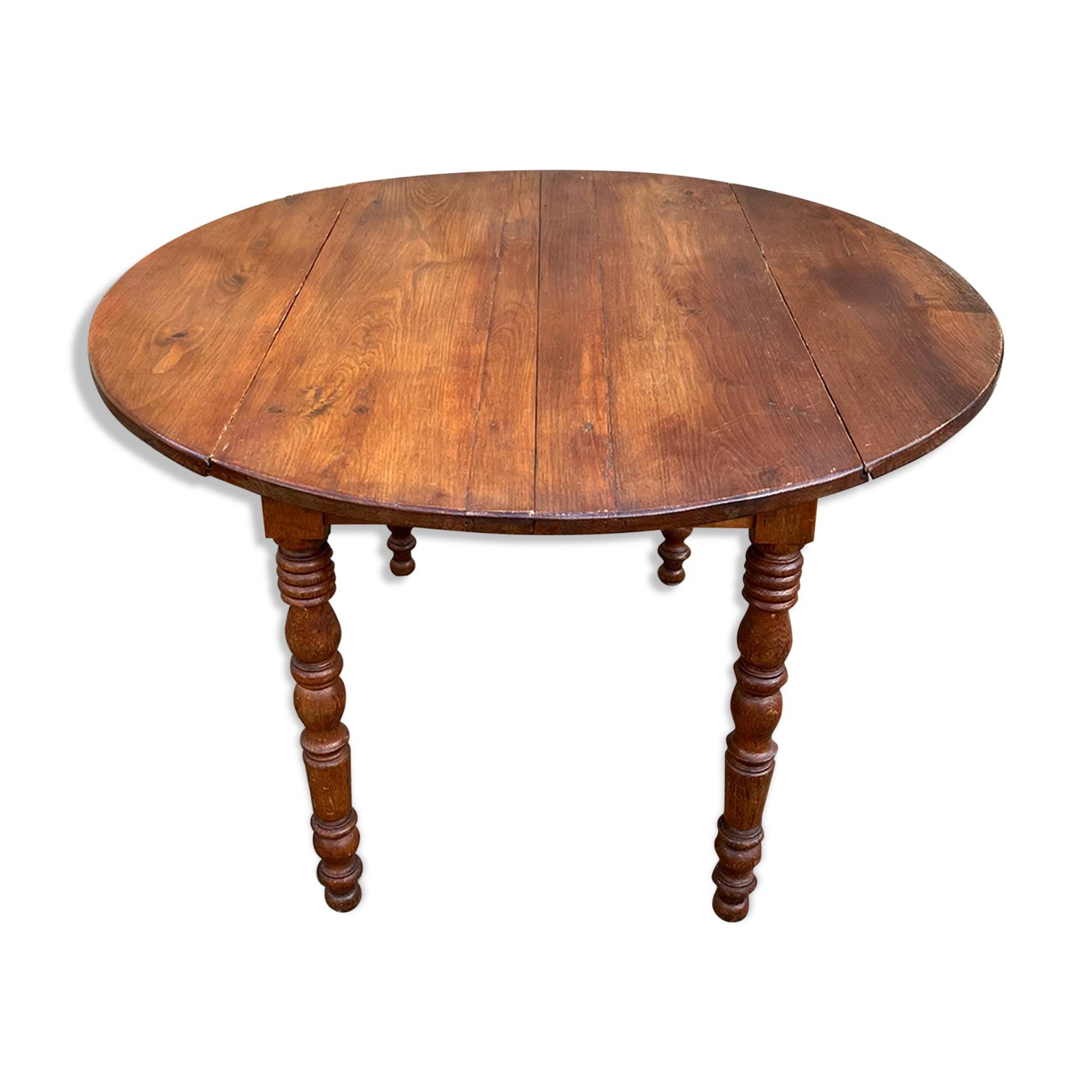 Table Louis Philippe à rabats et  rallonge