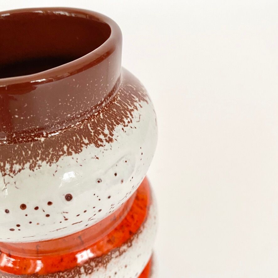 Vintage ceramic vase 70s