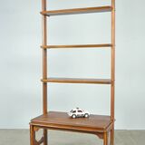 Vintage mid-century wooden wall cabinet from the netherlands, 1960s