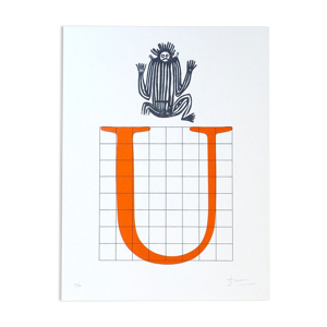 Lithographie originale - 1989