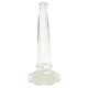 Art Deco vase, crystal, Czechoslovakia, 1930s