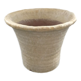 Cache pot bleached terracotta