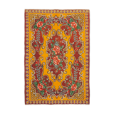 Handmade Vintage Moldovian Red Kilim 192 cm x 275 cm - 23399