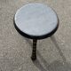 Original Ingvar Kamprad Habitat Tabouret noir et or 2 Pièces
