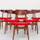 Set de 3 chaises Hans Wegner