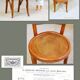 Chaise enfant  Baumann années 20