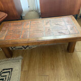 Vintage P.Garnier herbarium coffee table