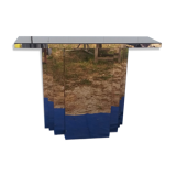 Vintage mirrored console