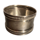 Solid silver napkin ring Minerva with Louis XVI style guilloché decoration