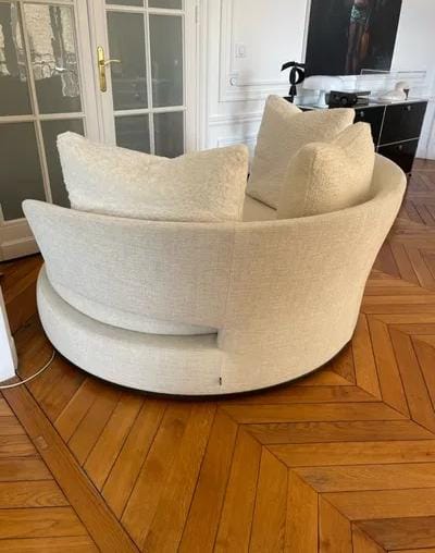 Canapé rond Amoenus Soft – Maxalto (B&B Italia) – Design Antonio Citte