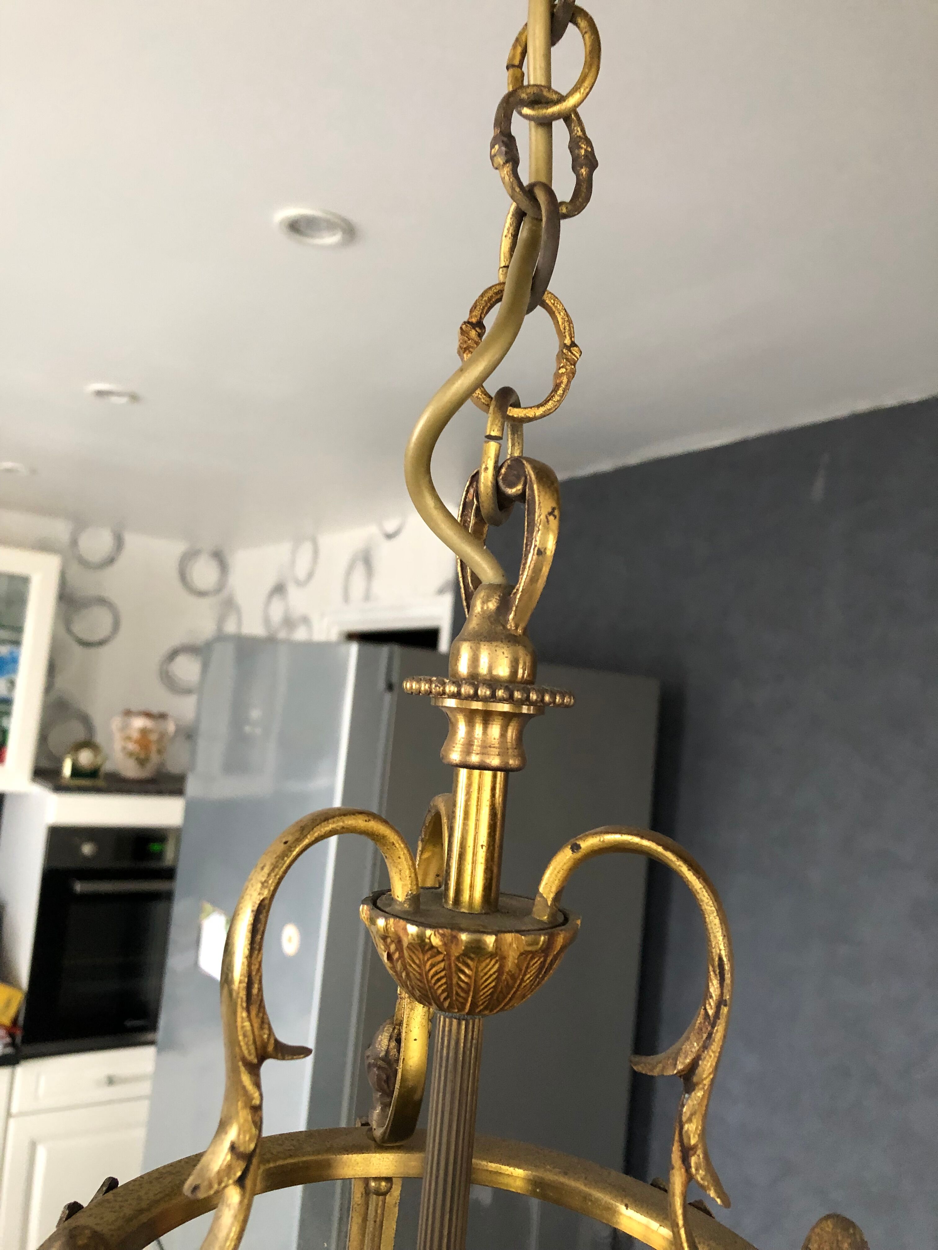 Bronze lantern