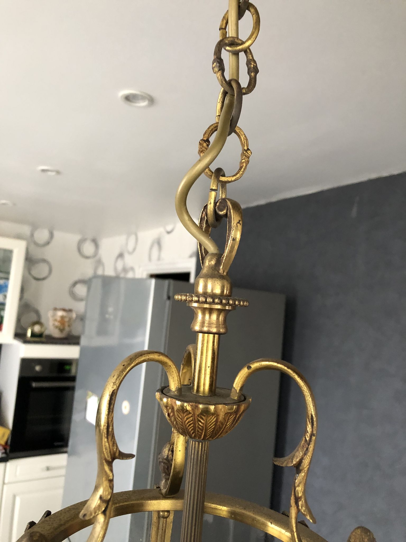 Lanterne bronze