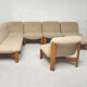 Canapé d’angle scandinave modulable
