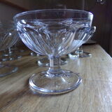 8 dessert or champagne glasses