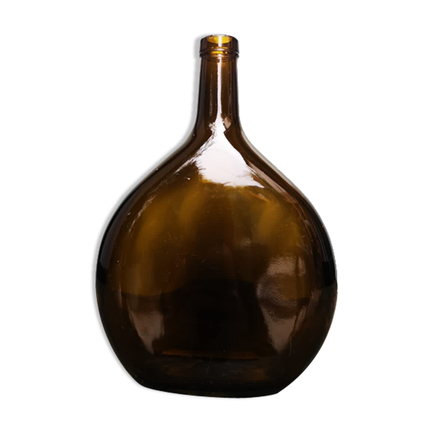 Amber coloured bottle
