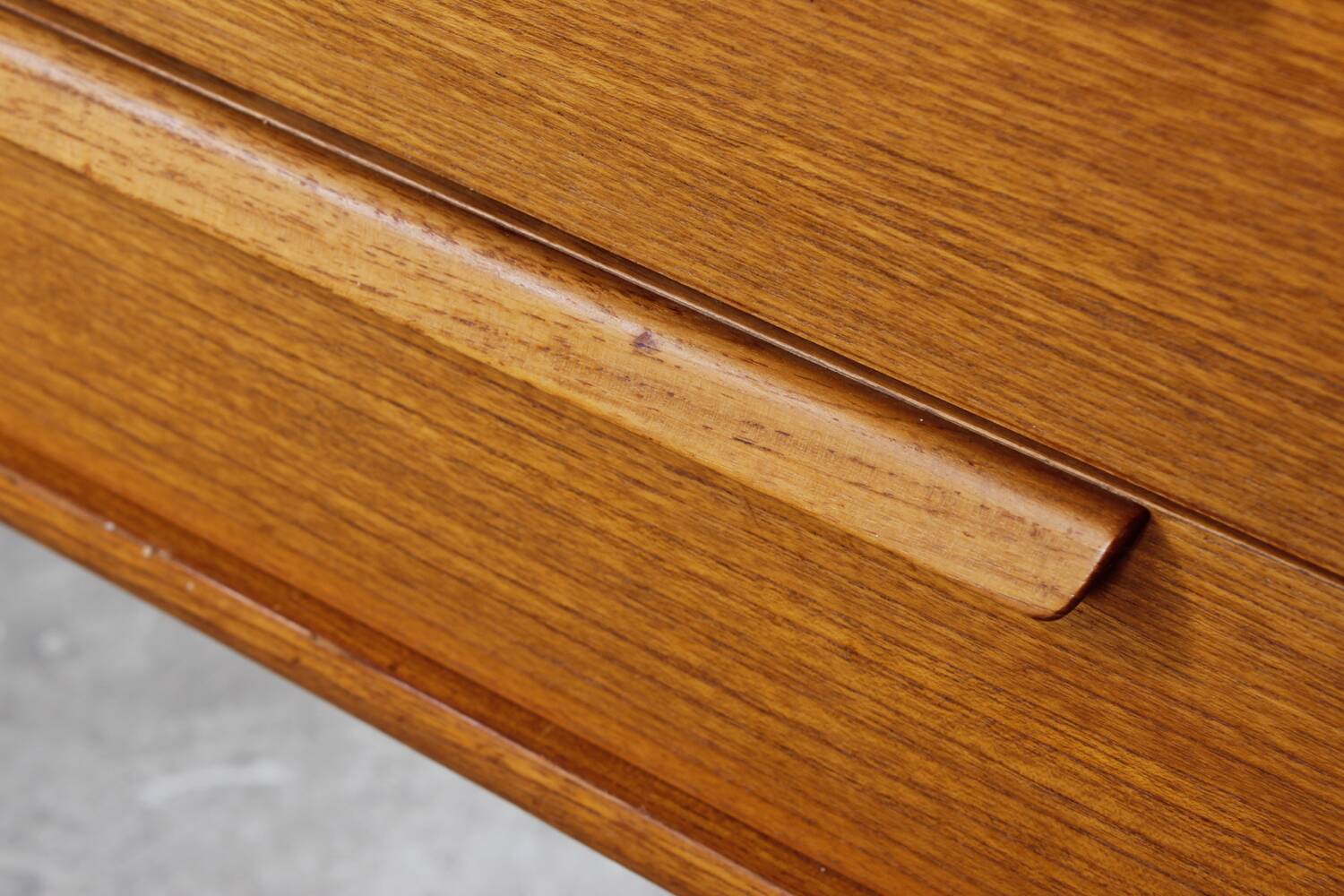 Commode en teck vintage Buffet mcm hairpins années 60 années 70