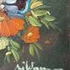 Acrylic floral painting