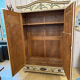 Vosgian wardrobe in painted wood