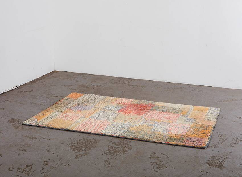 Artist Rug after after Pail Klee for Ege Axminster Denmark 1980s