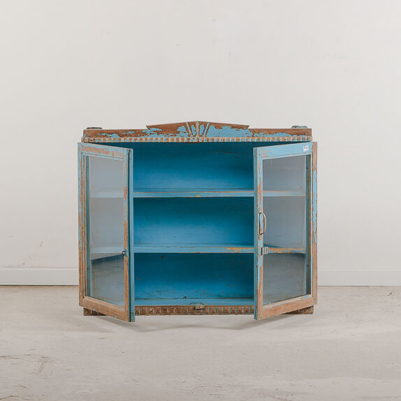 Vitrine étagère murale vintage