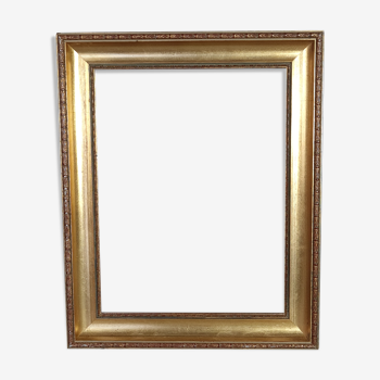 Frame louis XVI style gilded stucco wood