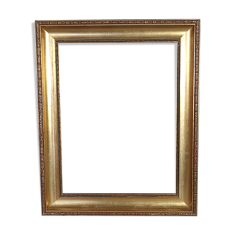 Frame louis XVI style gilded stucco wood