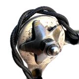 old lamp mazda France 1940 with etau system archictecte