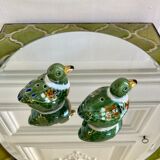 Pepper salt shaker ducks slurry