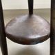 Brutalist and industrial worker's stool, Italy, 1900s