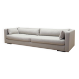 Canapé gris, design scandinave, années 00