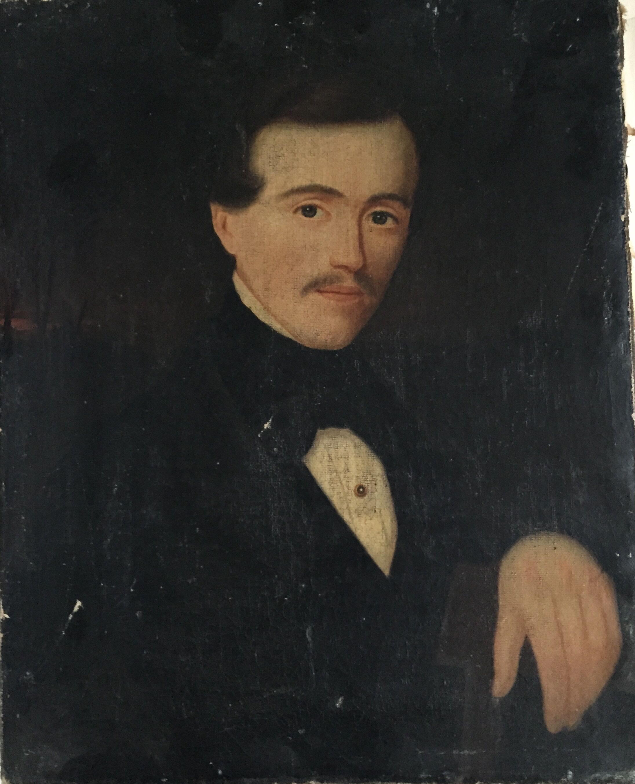 Portrait sur toile