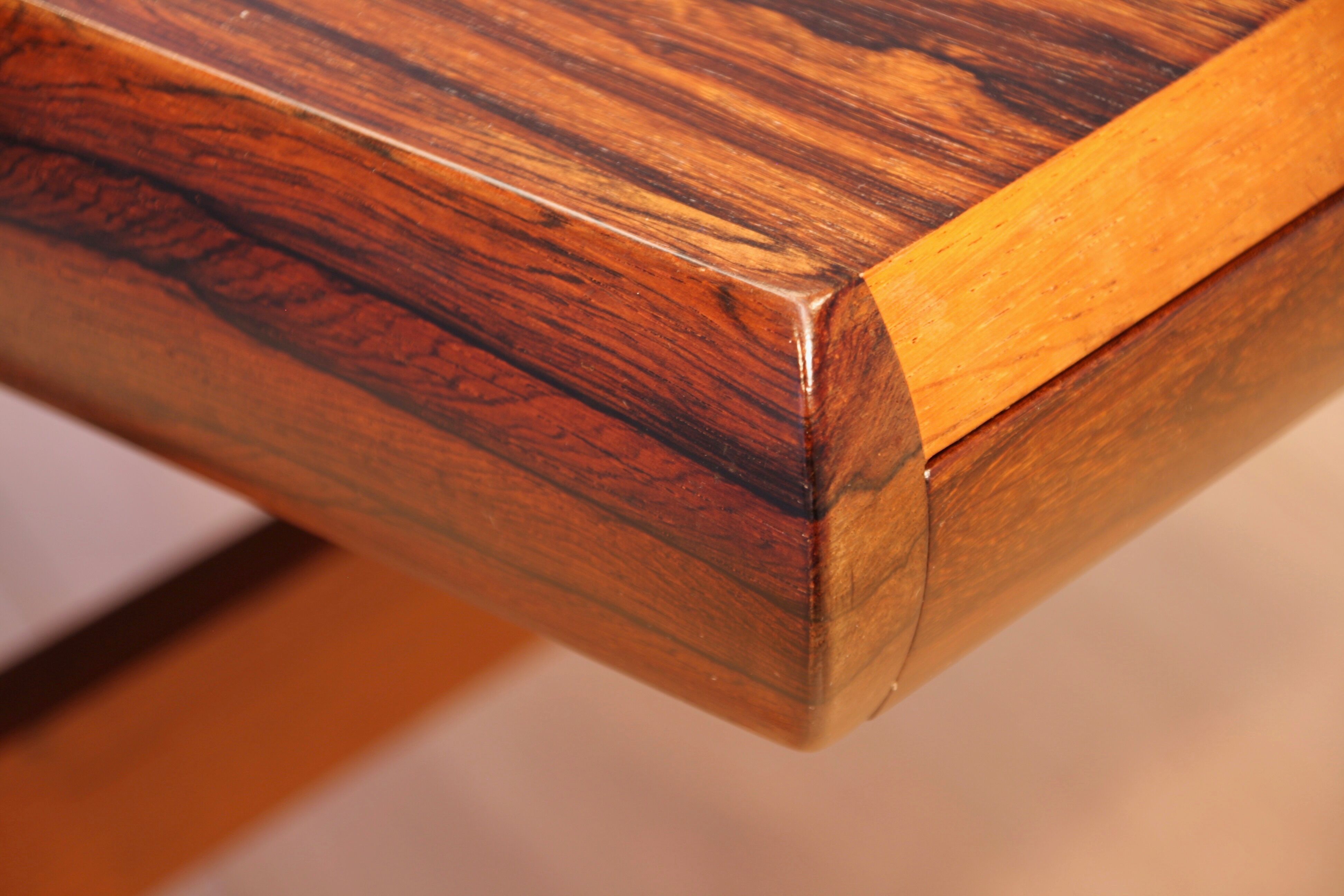 Danish coffee table in rosewood by Johannes Andersen for Uldum Møbelfabrik, 1960s