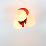 Space Age Sputnik Ceiling Light from Kaiser Leuchten, Germany, 1960s