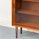 Danish Teak Cabinet with Glass Doors by Carlo Jensen for Hundevad, 1960s