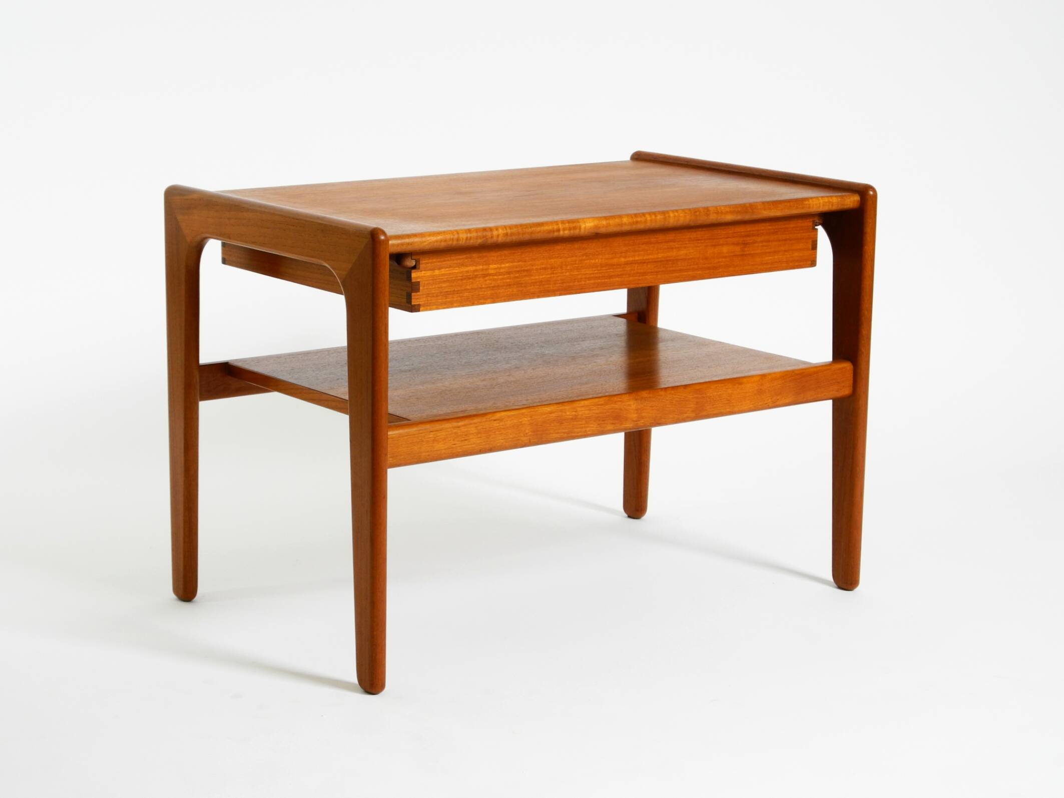 Danish mid-century teak side table with drawer by Salin Nyborg, circa 1960s