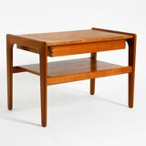 Danish mid-century teak side table with drawer by Salin Nyborg, circa 1960s