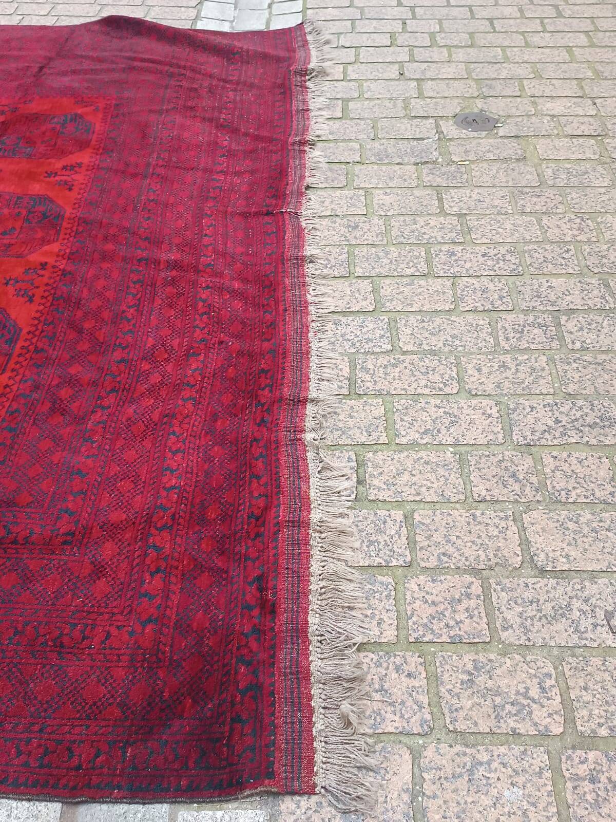 Ancient Afghan rug