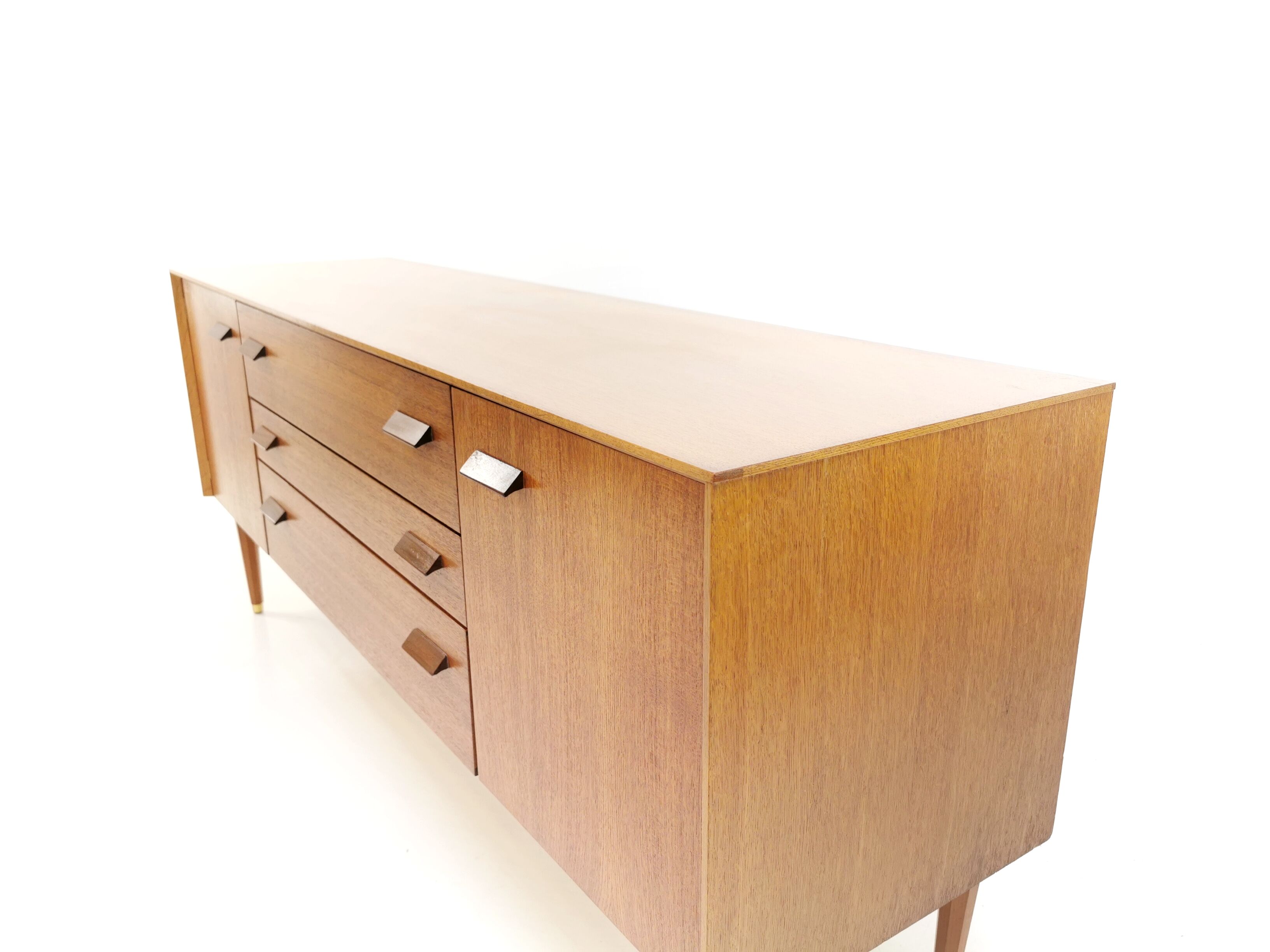 E Gomme teak and oak sideboard for G Plan, 1950s