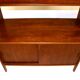 Teak "system" library, suede, 1960