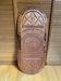 Vintage Exotic Wood Carved Coffee Table with Foldable Legs from French Guiana