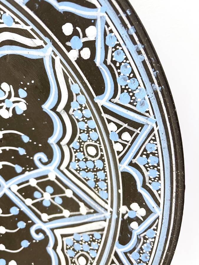 Large Orientalist dish, 1970