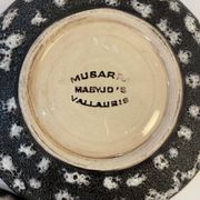 Pair of saucers Vallauris