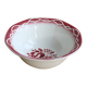 Vintage earthenware salad bowl from Digoin Sarreguemines, model Odette.