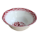 Vintage earthenware salad bowl from Digoin Sarreguemines, model Odette.