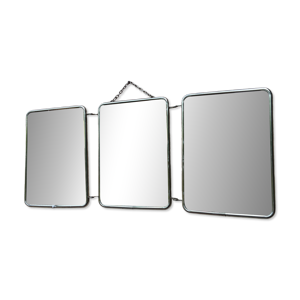 miroir triptyque de barbier